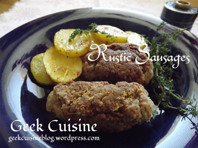 Rustic Sausages